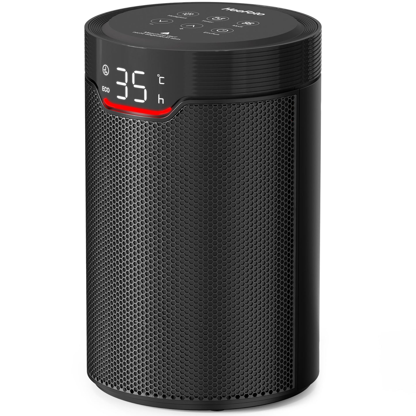 Heefoto 1500W ECO Heizlüfter Klein – Energiesparend & Leise